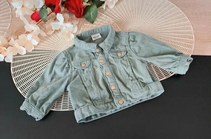 Veste en jeans, taille 9 mois, marque tape à l'œil