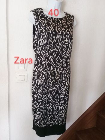 Robe été fluide dos nu femme 40