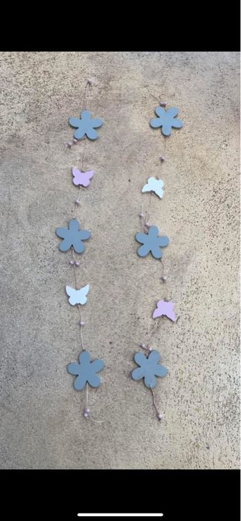 Décorations lot de 2 suspensions rideaux chambre