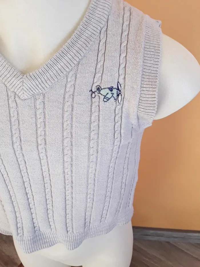 Pull sans manches 3 ans  (98 cm) - photo numéro 3