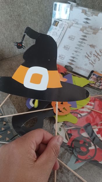 Deco halloween 🎃 et ballon et boîte à faire sois même neuf