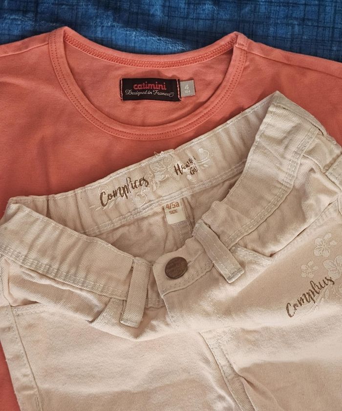 Ensemble catimini/complices 4 ans - photo numéro 2