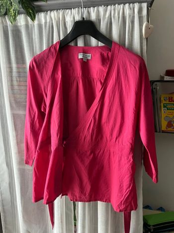 Blouse cache cœur