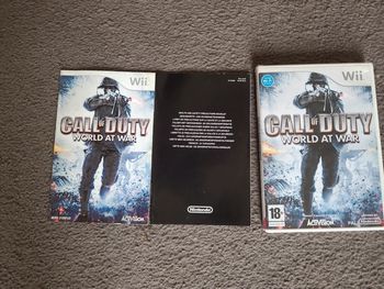 Jeu Call of Duty nintendo wiii