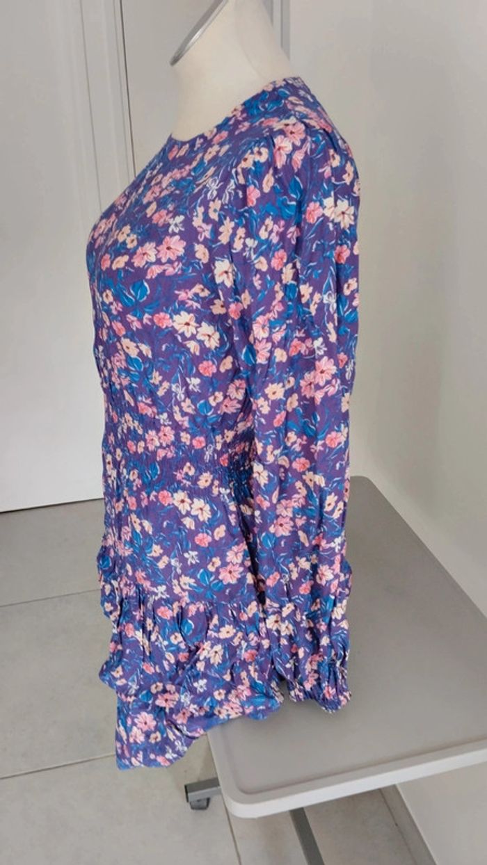 Robe légere à fleurs femme - photo numéro 3