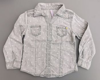 Chemise ML 5 ans fille Gémo 
