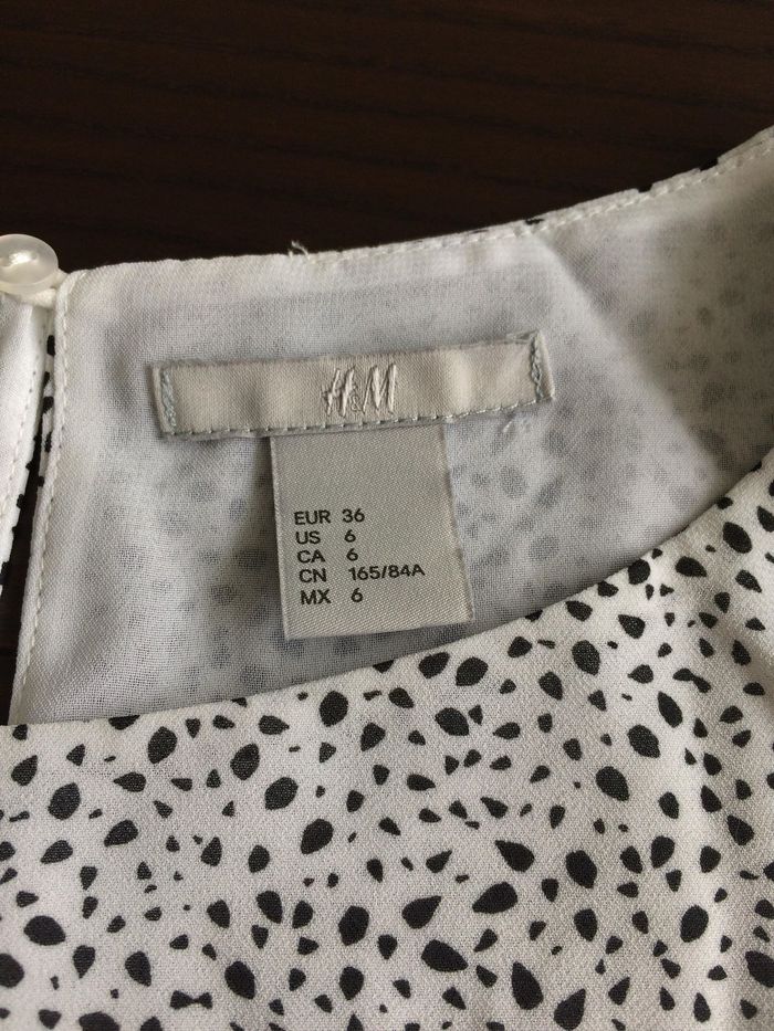 top blanc à pois T. 36 - photo numéro 4