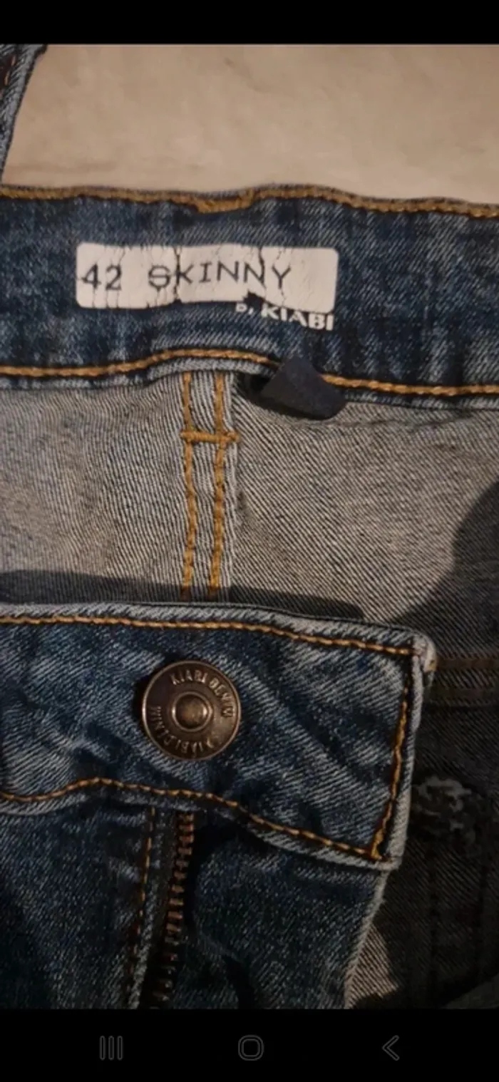 Jeans slim taille 42 - photo numéro 3