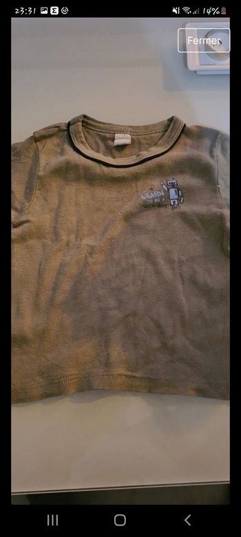 Maillot de corps 2/3 ans