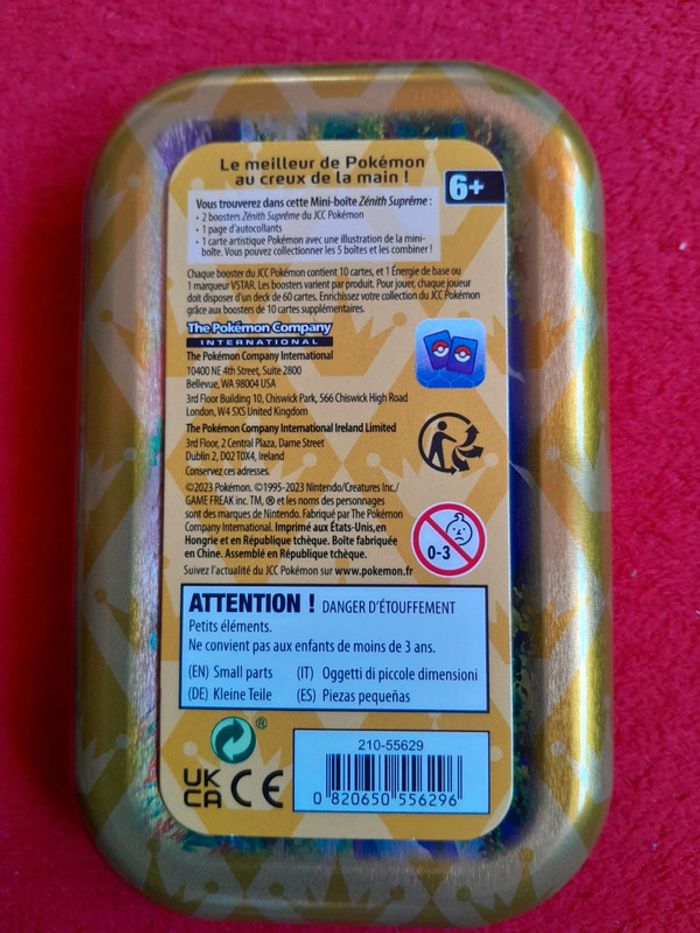 Boîte Pokemon C1 - photo numéro 3