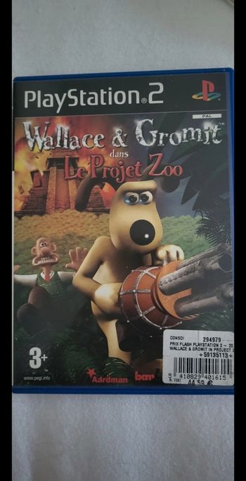 Jeu PS2 Wallace et Gromit