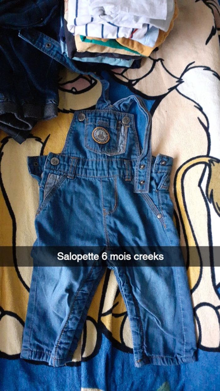 Salopette creeks 6 mois