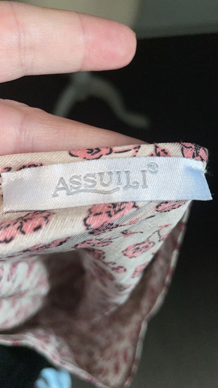 Robe fleurie Assuili - Made in France - Taille S - Neuve - photo numéro 5