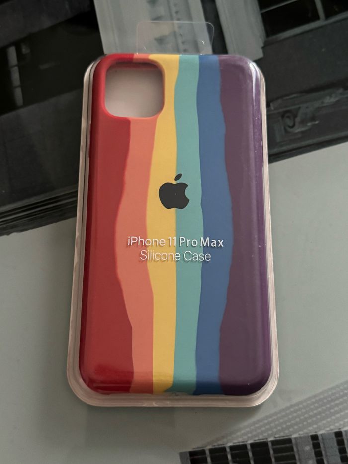 Coque silicone iPhone 11 Pro Max neuve