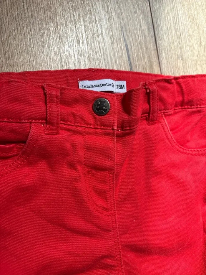 Jeans rouge - photo numéro 2