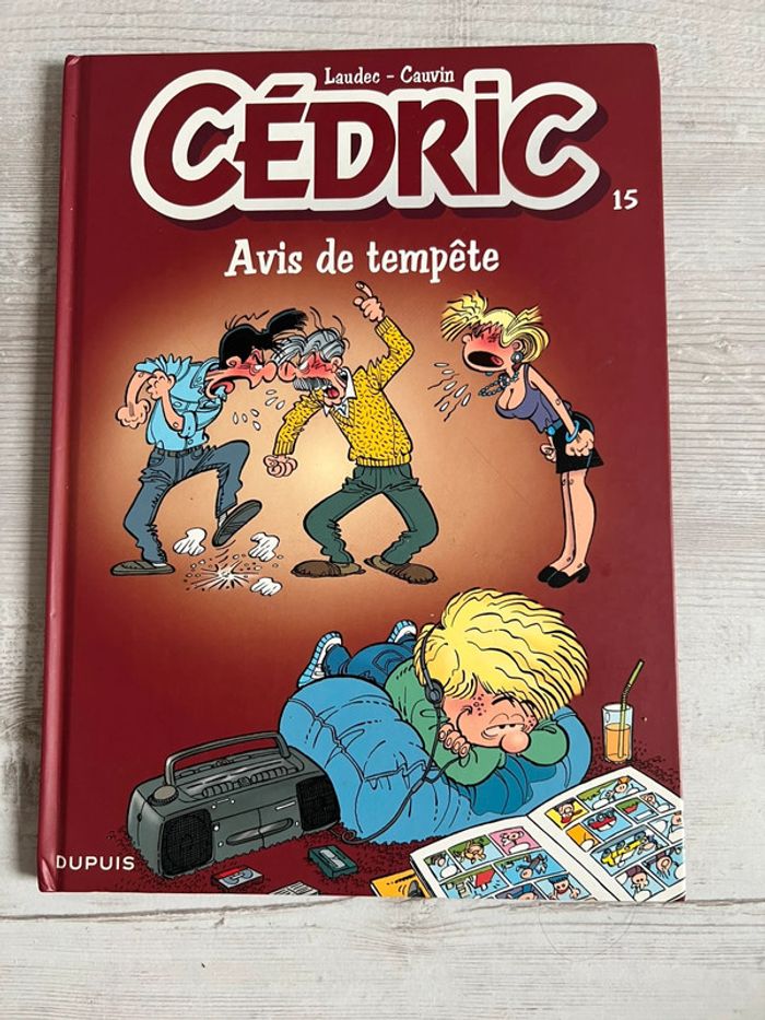 BD Cédric avis de tempête