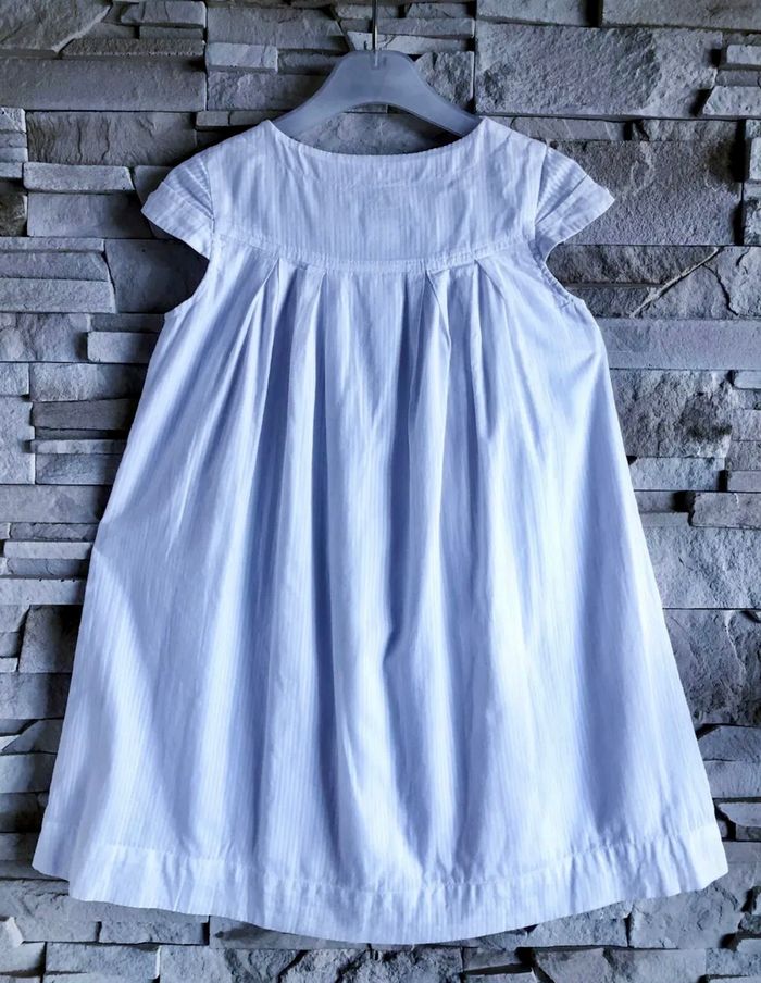 Cyrillus Robe Blanche Fille CYRILLUS ROBE COTON FILLE BLANCHE