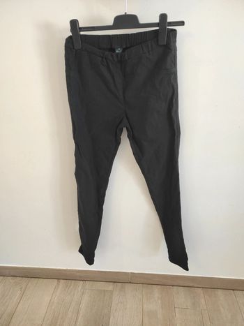 Pantalon femme noir taille élastique taille M