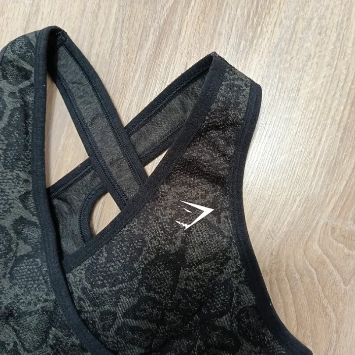Brassière gymshark femme gris foncé L - photo numéro 3