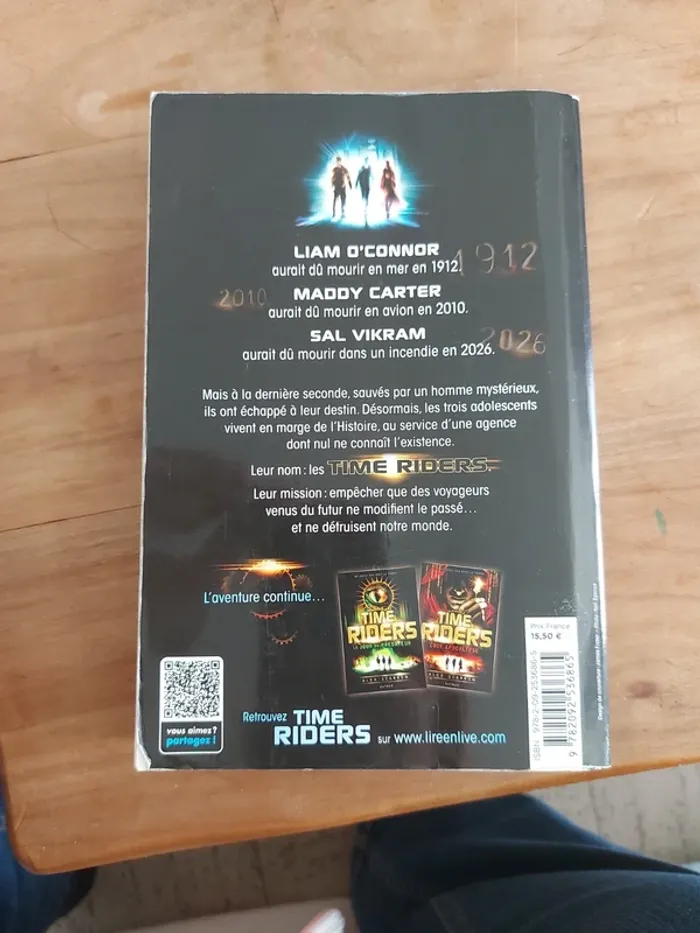 Livre time riders - photo numéro 2