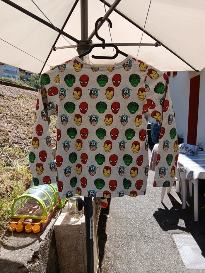 Lot pyjamas avengers marvel jumeaux - photo numéro 13