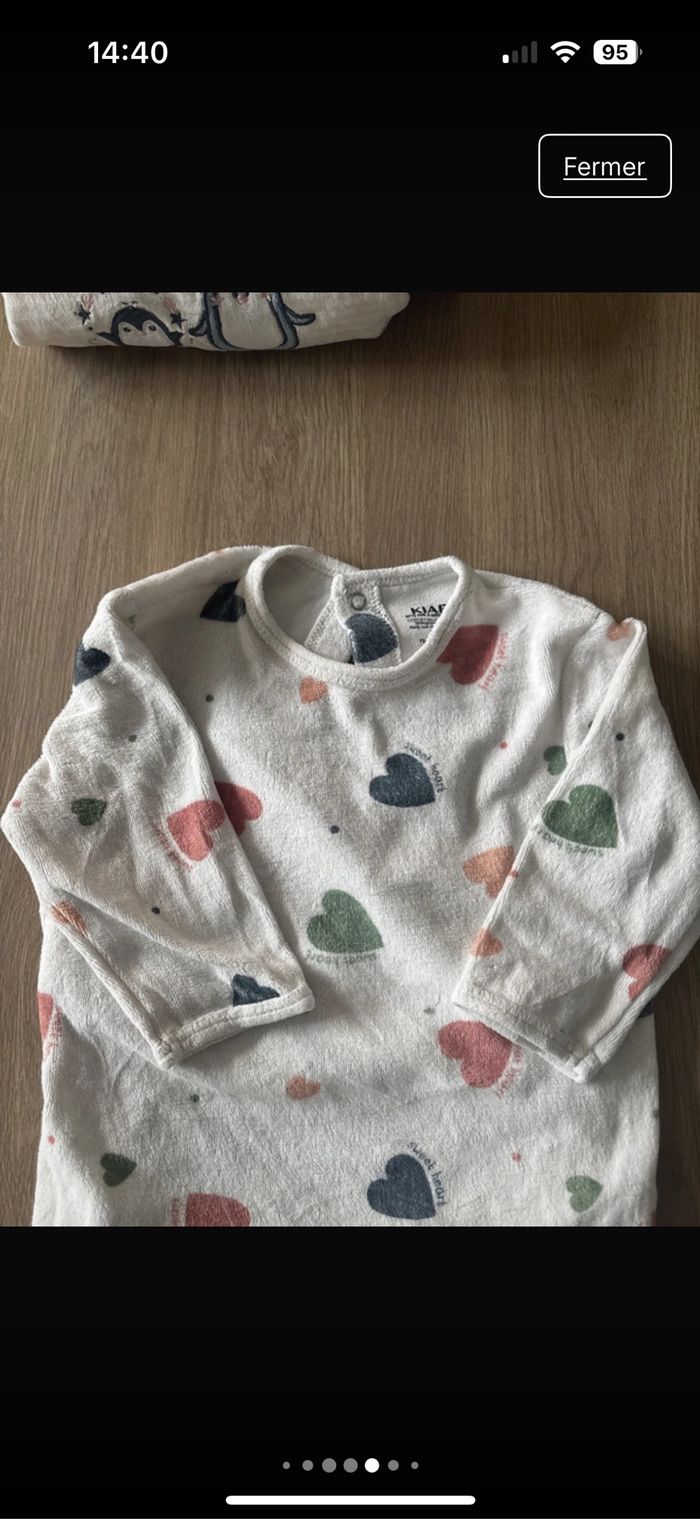 Lot de pyjama en velour - photo numéro 5
