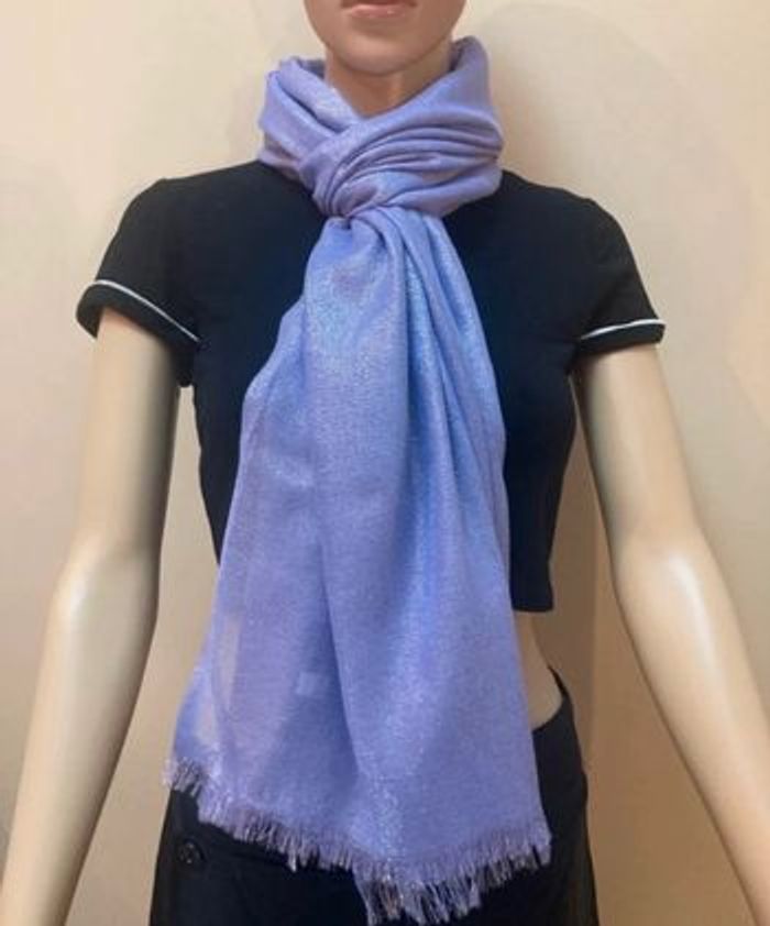 Foulard - Couleur Lilas - photo numéro 2