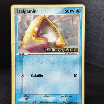Carte pokémon 🇨🇵 Stalgamin 64/106 Holo Stamp Emeraude