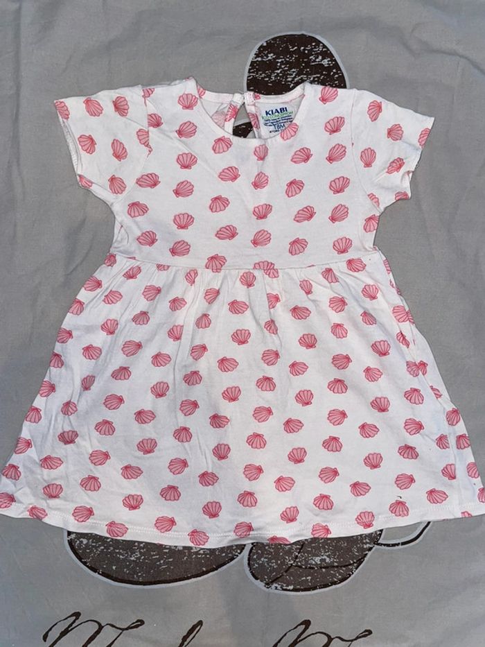Robe coquillage fille