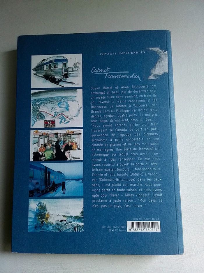 Carnet Transcanadien d’Olivier Barrot et Alain Bouldouyre - photo numéro 2