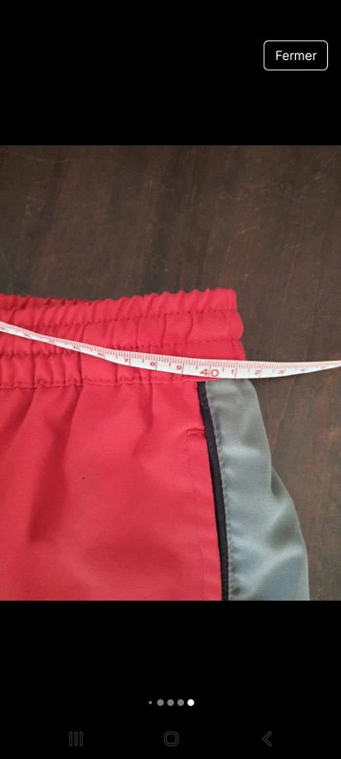 Short de bain Speedo rouge/gris taille fr 42/44 - photo numéro 12