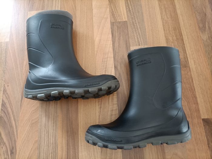 Bottes de pluie noires solognac 29-30 - photo numéro 4