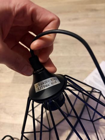 Plafonnier pour ampoules 