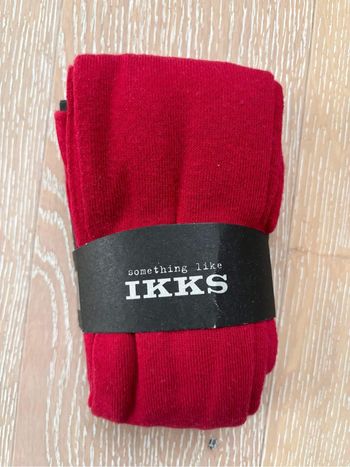 Collants fille IKKS rouge pointure 35/38 neuf étiquette