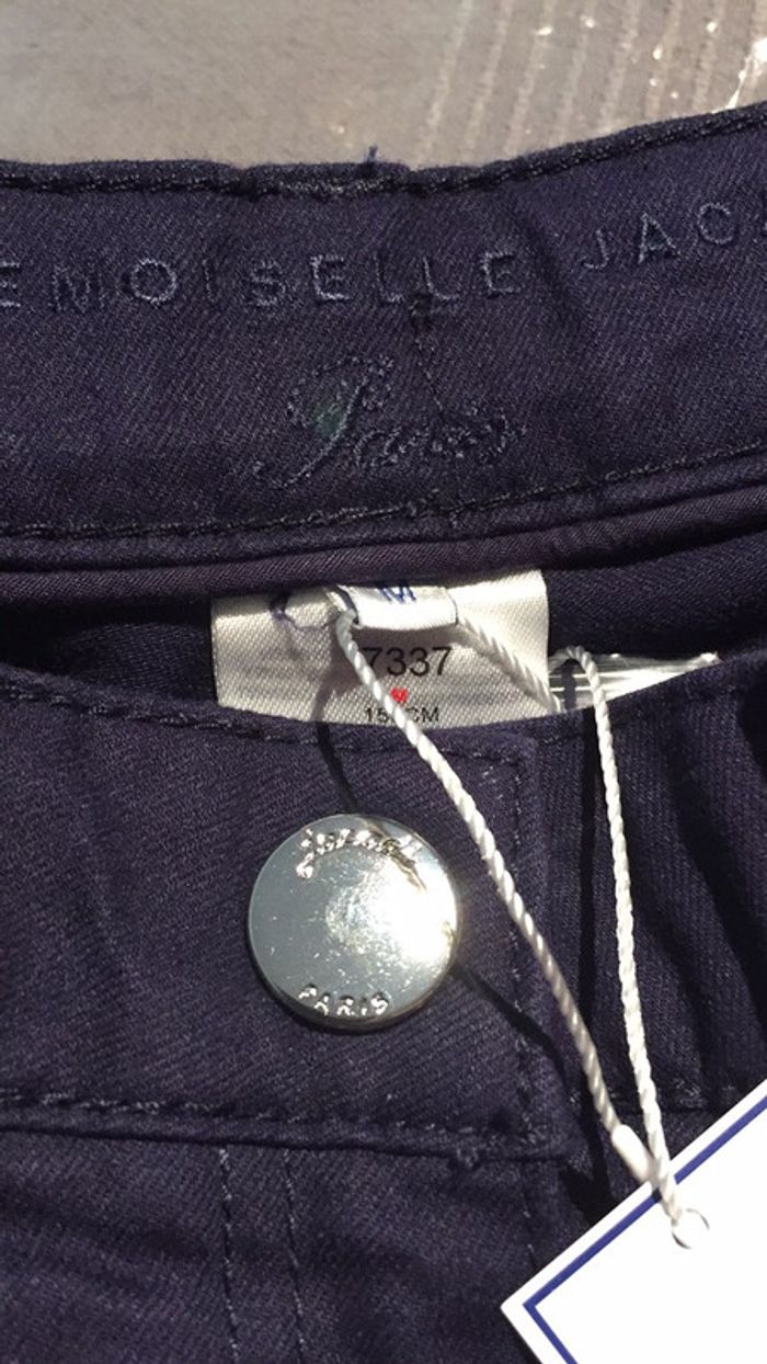 Pantalon jeans Betsy marine JACADI 158cm neuf