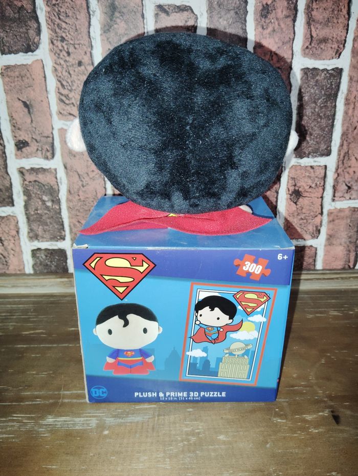 Coffret puzzle 300 pièces et peluche Superman - photo numéro 3