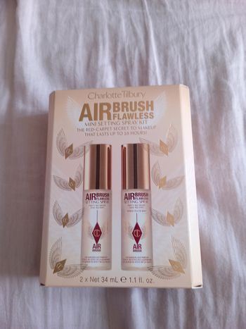Air brush flawless mini setting spray kit