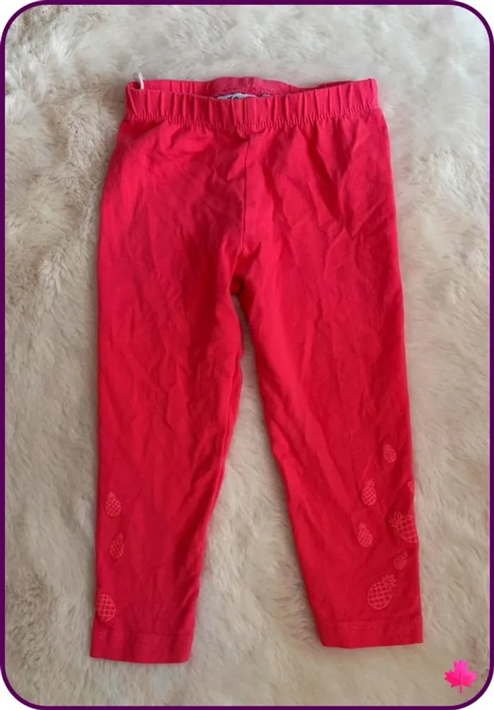 🌷legging ananas 24 mois🌷
