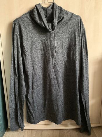 Pull léger col roulé Gris - Taille M