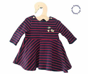 6 mois bébé fille robe petit bateau