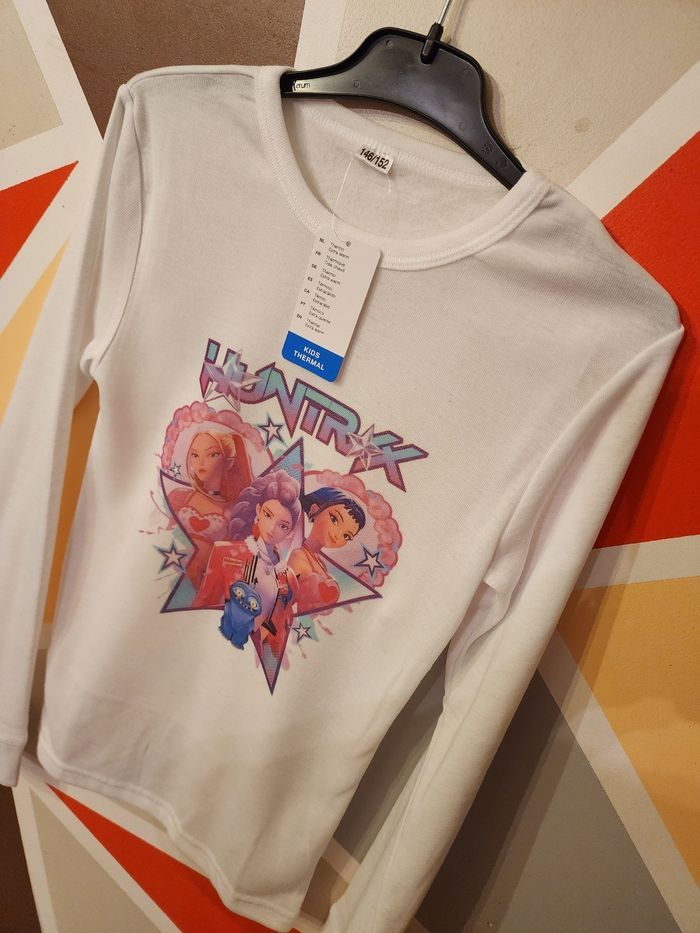 maillot thermique k-pop taille 10 - 12 ans neuf - photo numéro 3