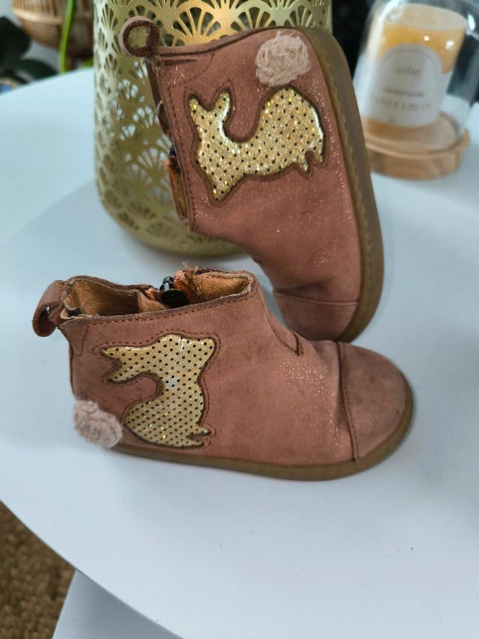 Bottine shoo pom lapin et 2 ème paire offerte - photo numéro 5