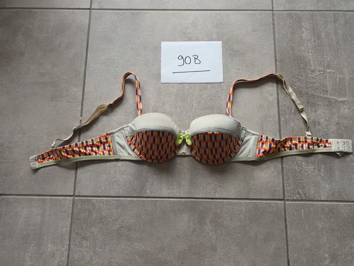 Soutien gorge 90B beige orange
