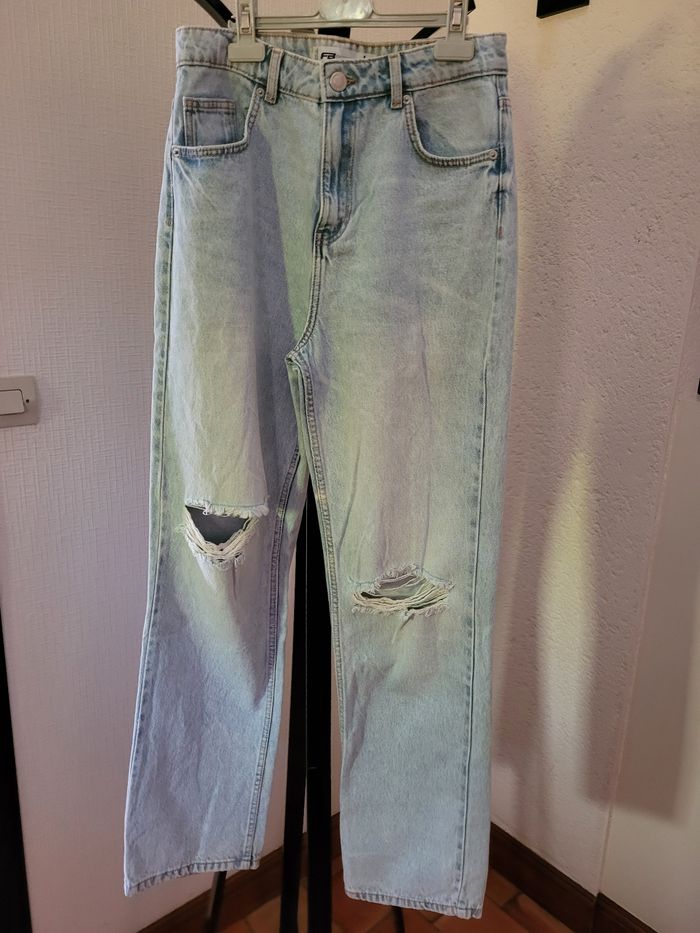 Jean taille L bleu clair FB Sister