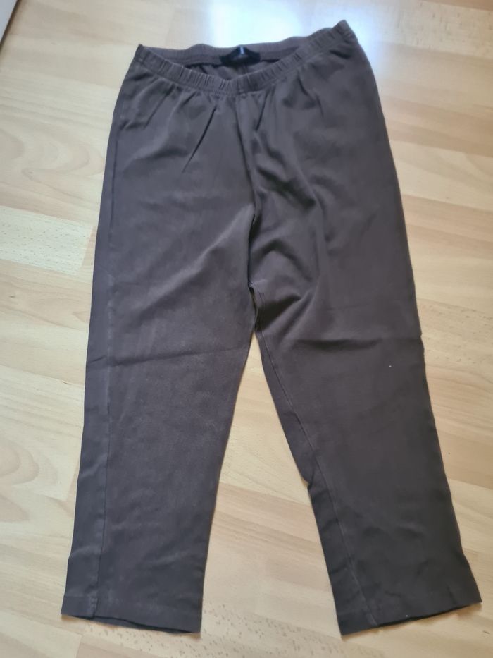 Legging court marron Mim / Taille M - photo numéro 2