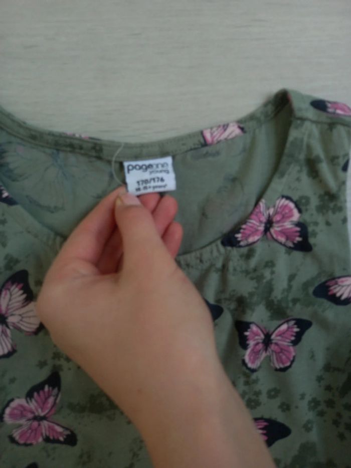 Robe morifs papillions Page One taille 170/176 - photo numéro 3
