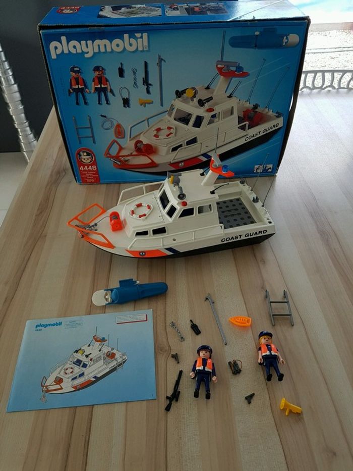 Boite 4448 playmobil Garde côte - photo numéro 2
