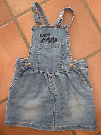 Salopette jupe 24 mois