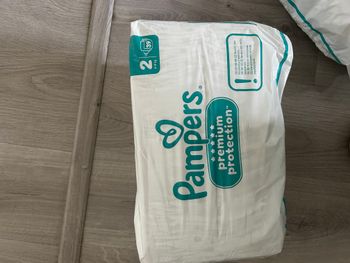 2 paquets couches Pampers Protection Premium