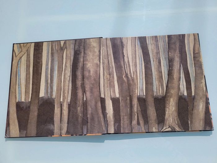 Beau livre grand format dos toilé Le Prince Tigre - photo numéro 3